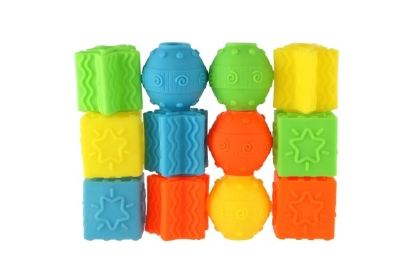Gummiförmige Perlenkette Spielset 12 Stück