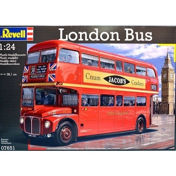 Revell iconic london bus model kit