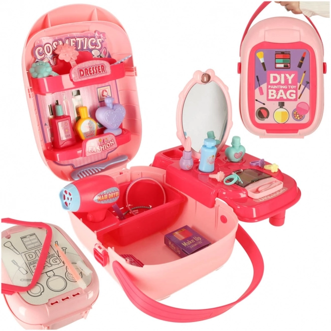 Children's Beauty and Jewelry Case