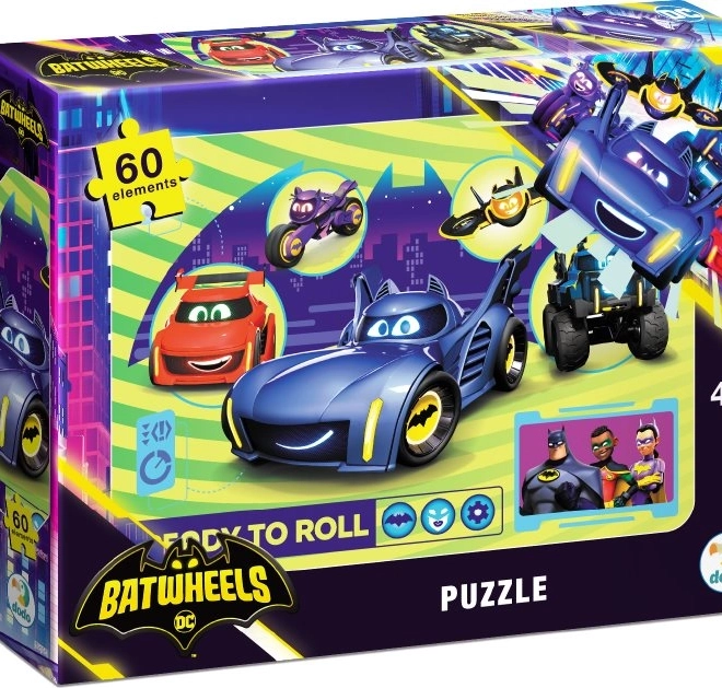 DODO Puzzle Batwheels: Fun Ride 60 Pieces