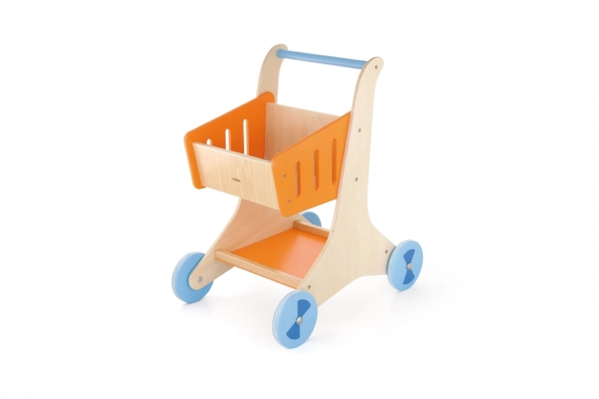 Wooden Shopping Cart