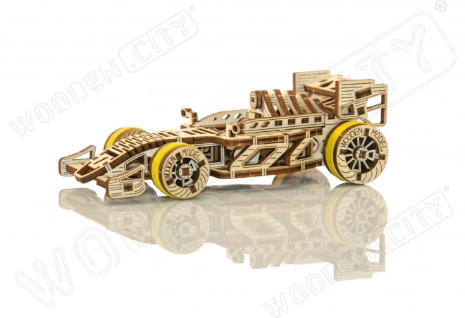 Wooden 3D Racing Car Puzzle