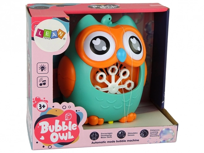 Bubble Machine Owl Sound Mint