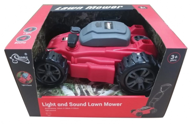 Interactive Lawn Mower with Sounds and Lights for Kids 3+