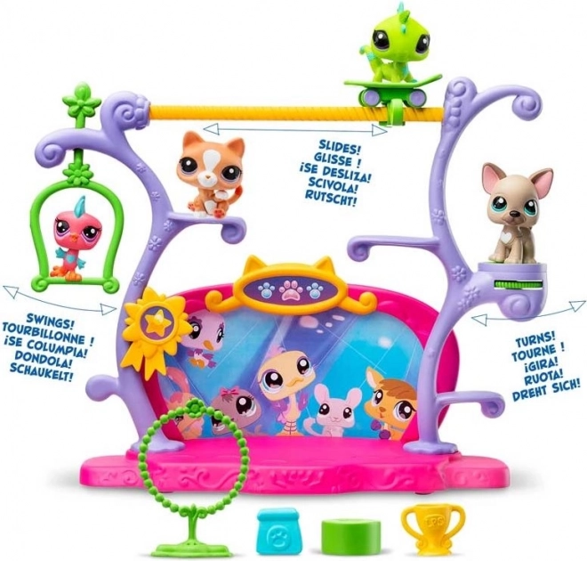 Hasbro Littlest Pet Shop Playset: Talented Pets