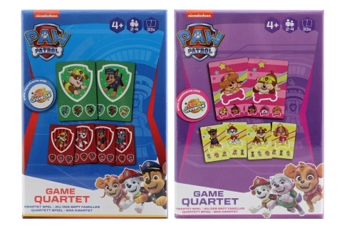 Paw Patrol Card Game Quartet