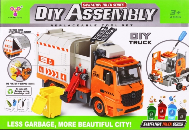 Interactive Garbage Truck Toy with Ecology Learning for Kids 3+