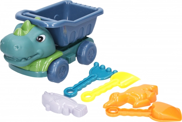 Homokozó autó Dino billenő platóval