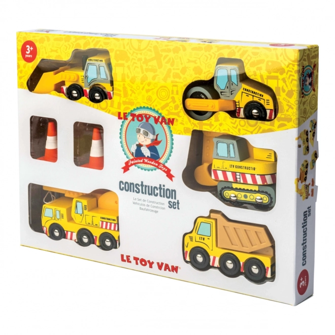 Le Toy Van Construction Vehicles Set