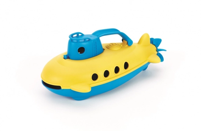 Green Toys Submarine with Blue Handle