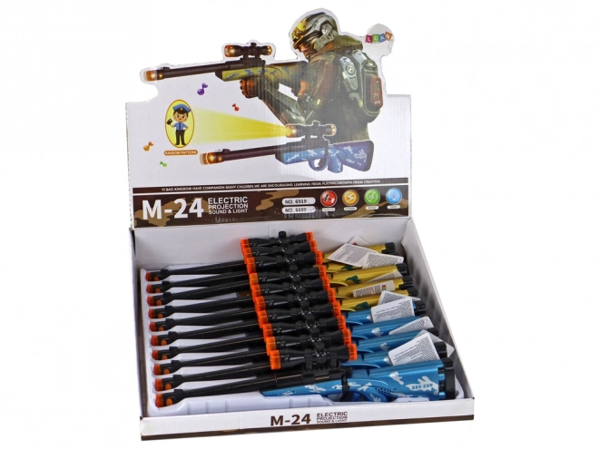 Small Toy Rifles with Lights and Sounds