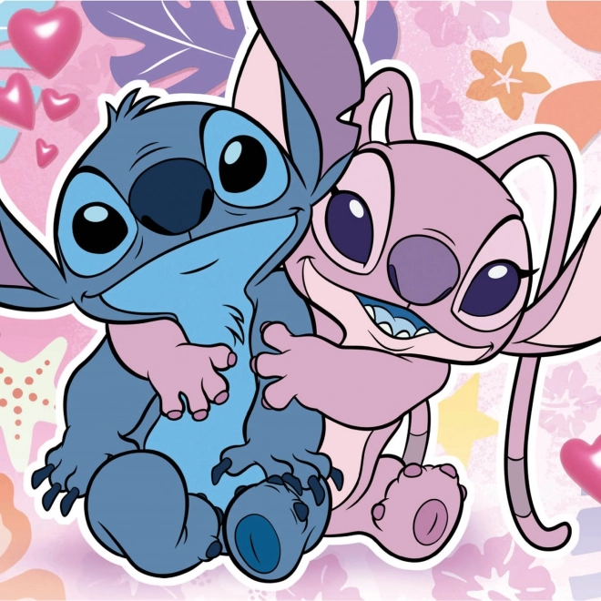 Puzzle Disney Stitch and Angel 300 Pieces