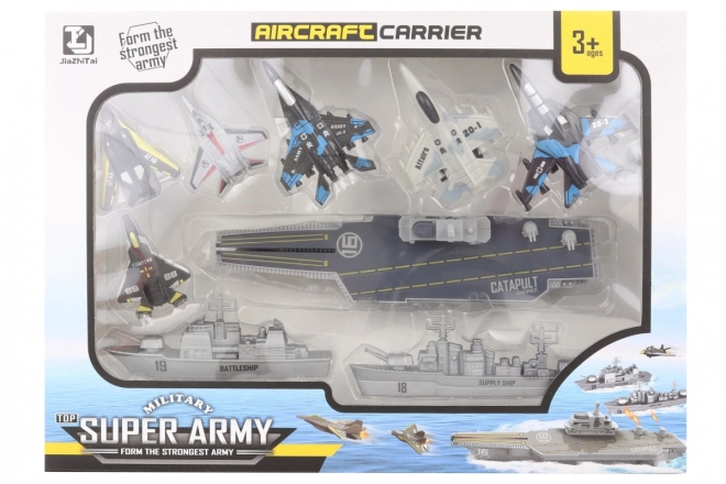 Aircraft Carrier Toy Set