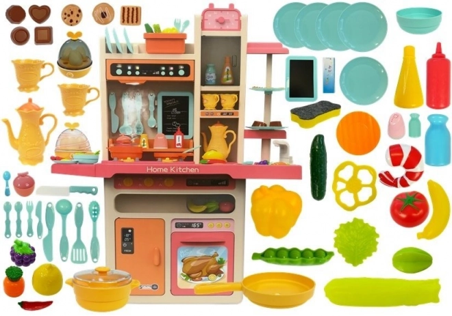 Children's Pink Kitchen Set