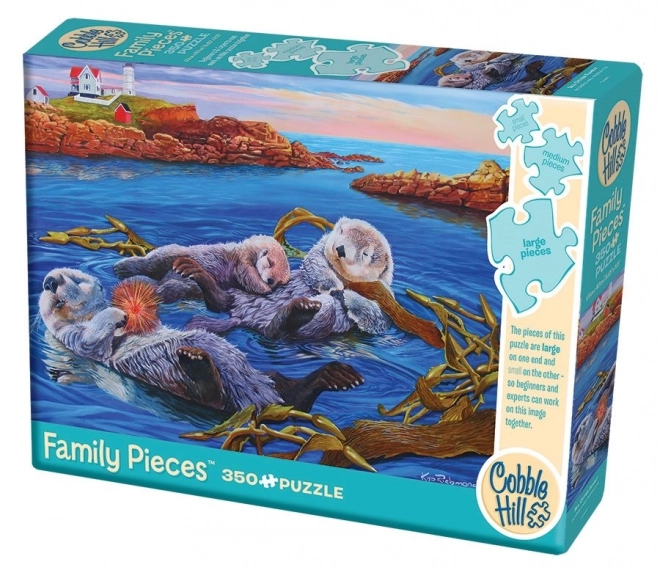 Family Puzzle Sea Otter Family