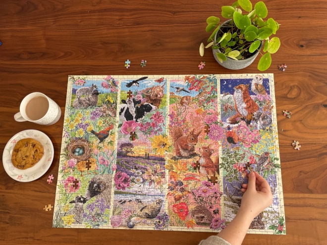 Gibsons Seasons Puzzle 1000 Pieces