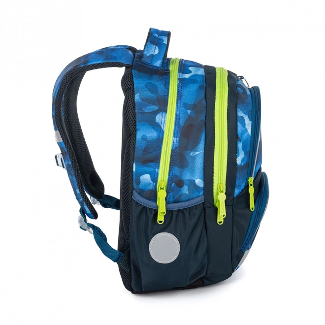 Oxy Next Camo Blue School Backpack