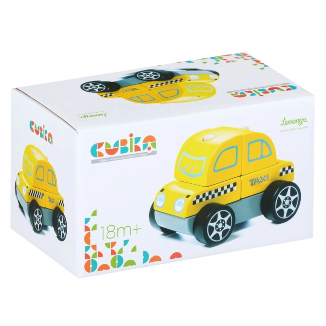 Cubika Wooden Taxi Puzzle