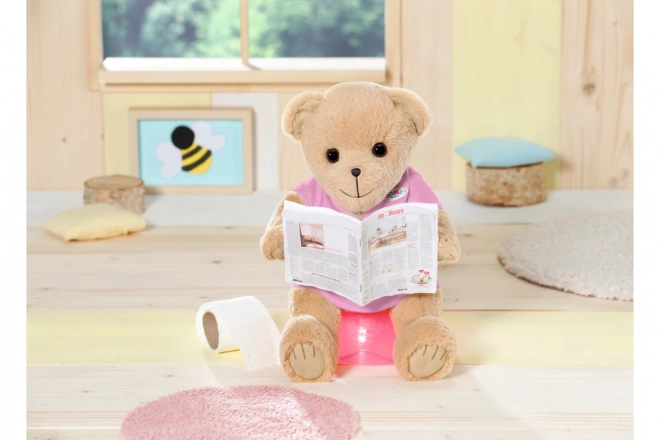 Baby Born Cute Teddy, Pink Outfit