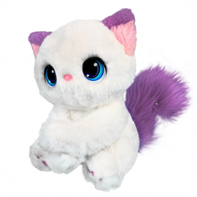 Interactive Plush Cat Amálka - My Fuzzy Friends