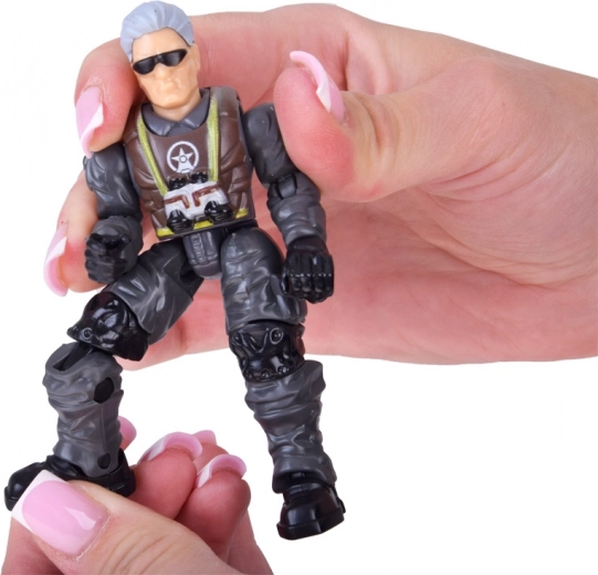 Poseable figures for action poses