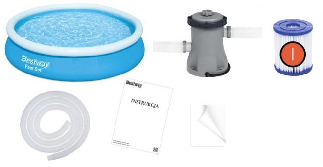 Rozpínací bazén Bestway Fast Set 366x76 cm