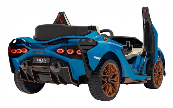 Ružové vozidlo Lamborghini Sian – Modré