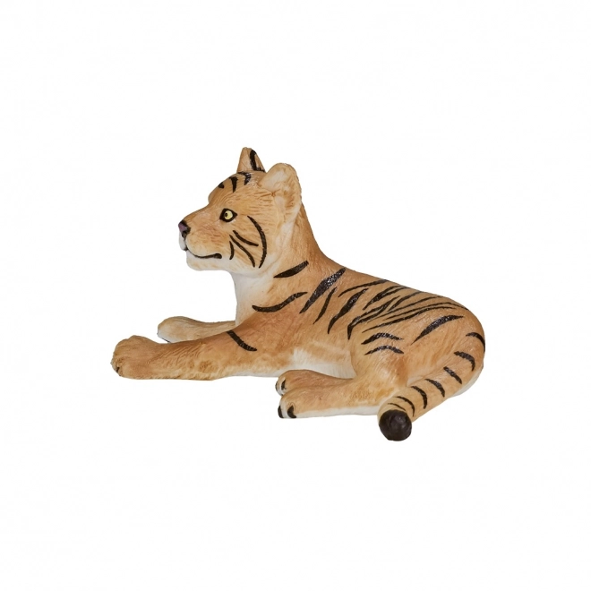 Mojo Bengal Tiger Cub Lying Down Figurine