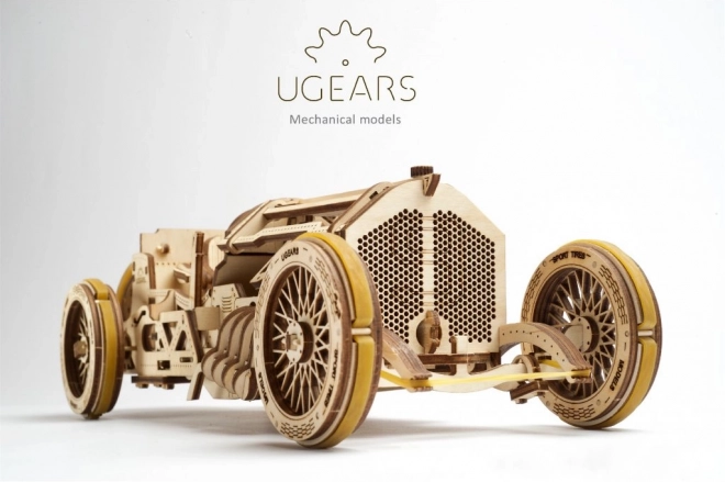 Ugears 3D Puzzle U-9 Grand Prix Car