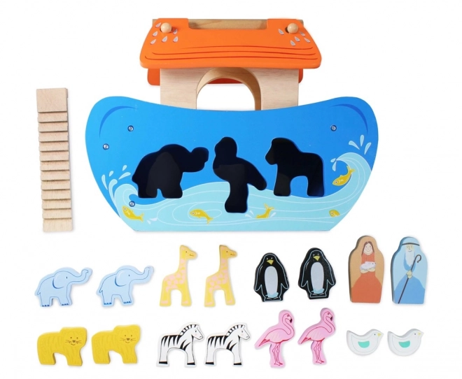 Wooden Noah's Ark Shape Sorter