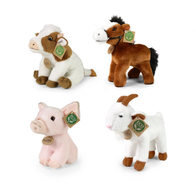 Eco-Friendly Plush Animal Display Set