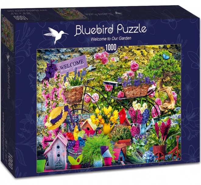 Garden Welcome 1000 Piece Jigsaw Puzzle