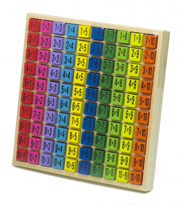 Educational Set for Learning Multiplication Table up to 100