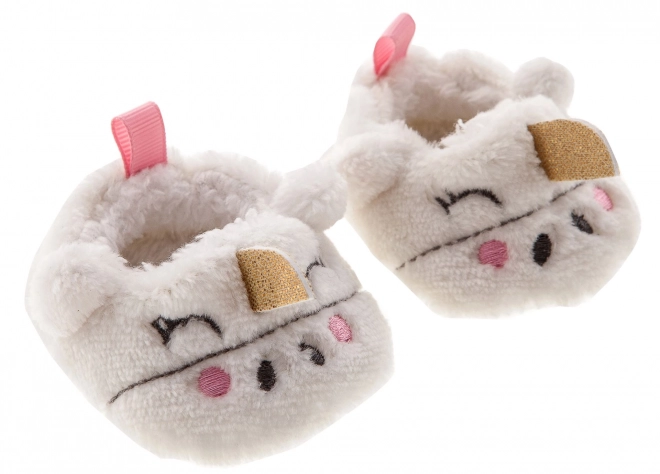 Shoes For Dolls - Unicorn Slippers