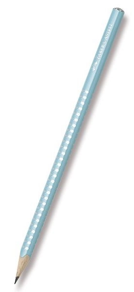 Faber-Castell Sparkle Graphite Pencil in Pearlescent Turquoise