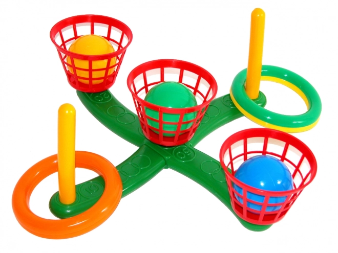 Ring and Ball Toss Game