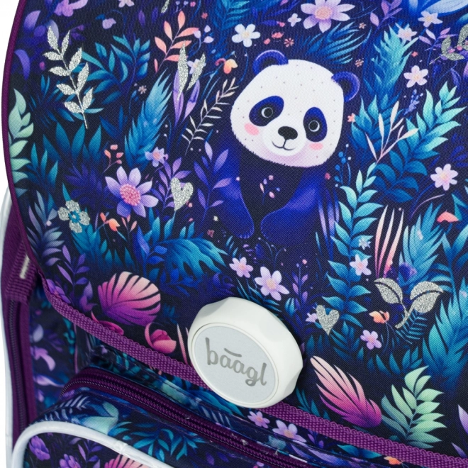 School Backpack Ergo Jungle Panda