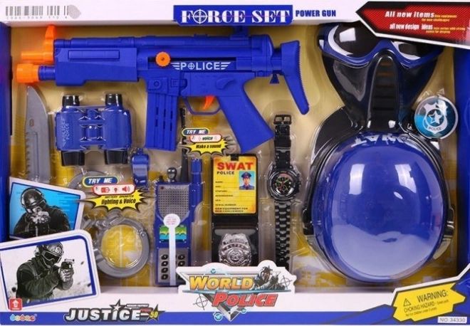 Police Officer Play Set for Kids 3+ with Interactive Effects