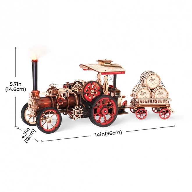 3D Steam Engine Puzzle