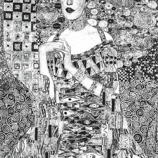 TREFL Puzzle Rám Stílus Adele Bloch-Bauer I 500 Darabok
