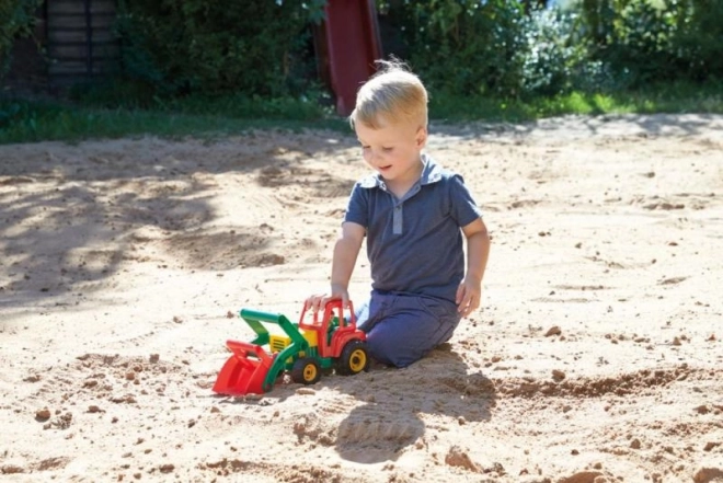 Active Tractor with Bucket