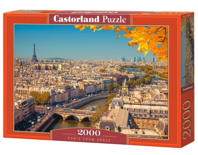 Paris from Above Jigsaw Puzzle 2000 Pieces