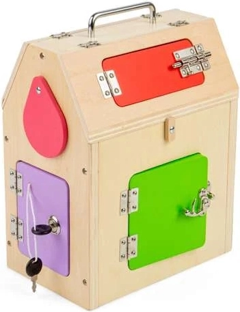 Bigjigs Toys Activity Board House for Children