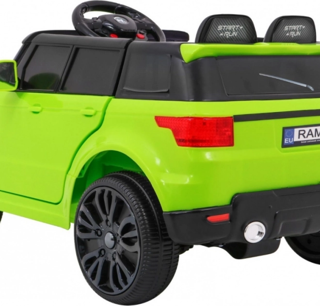 Elektrické autíčko Land Rapid Racer – Zelené