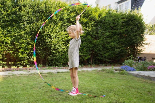 Colorful Dancing Ribbon with Wand