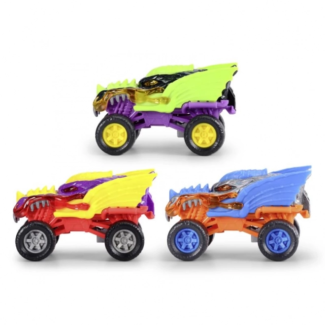 Pull-Back Metal Monster Dragon Car