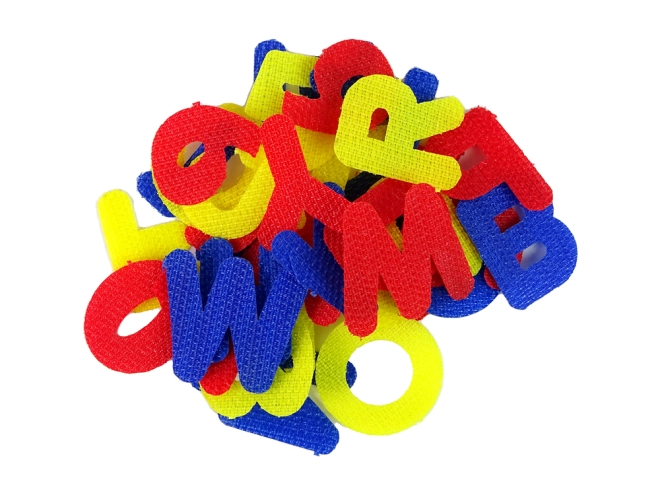 Lettres colorées à scratch