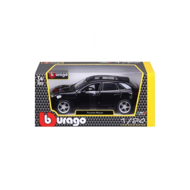 Bburago Porsche Macan Black Model Car