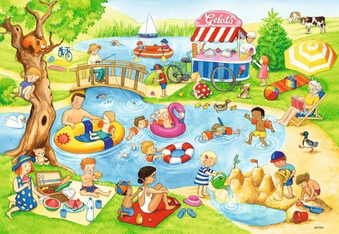 Ravensburger Pond Fun 24 Piece Puzzle