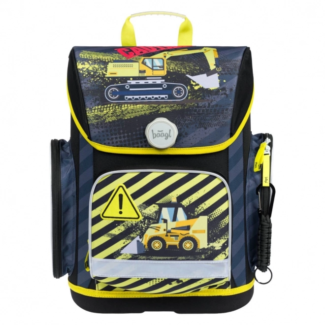 School Backpack Ergo Construction Truck